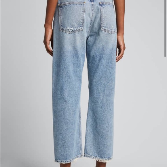 NEW! AGOLDE 90's Crop Mr Loose Straight Jeans - Picture 4 of 6